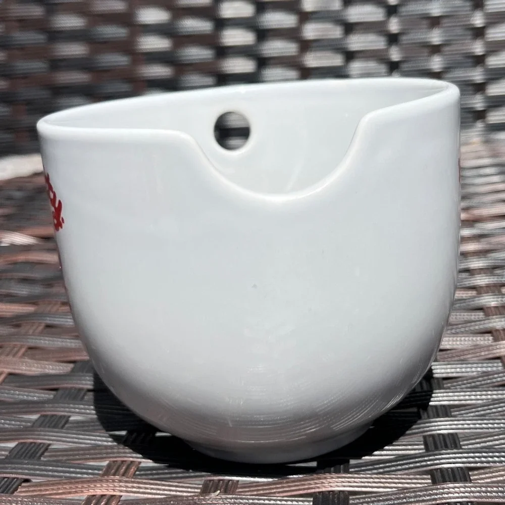 Hello‎ Kitty Ceramic Bowl with Chopstick Rest Cute Kawaii Strawberry